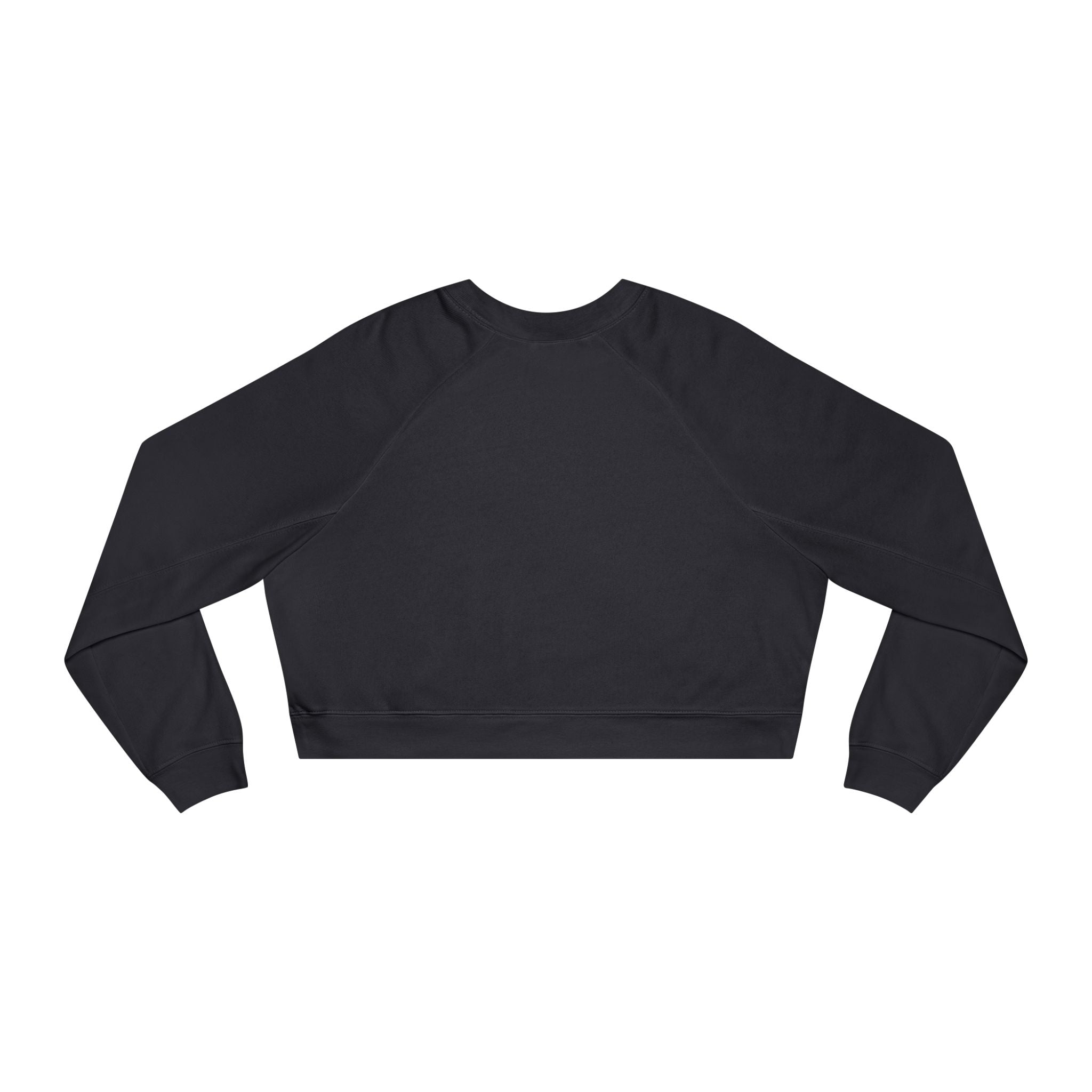 Cat Lover Cropped Fleece Pullover – Women’s Cozy Sweatshirt for Fall Fashion & Gifts