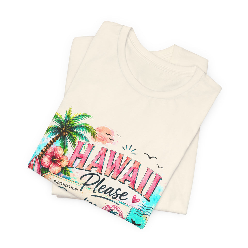Hawaii Please Paradise Vintage Surf T-Shirt