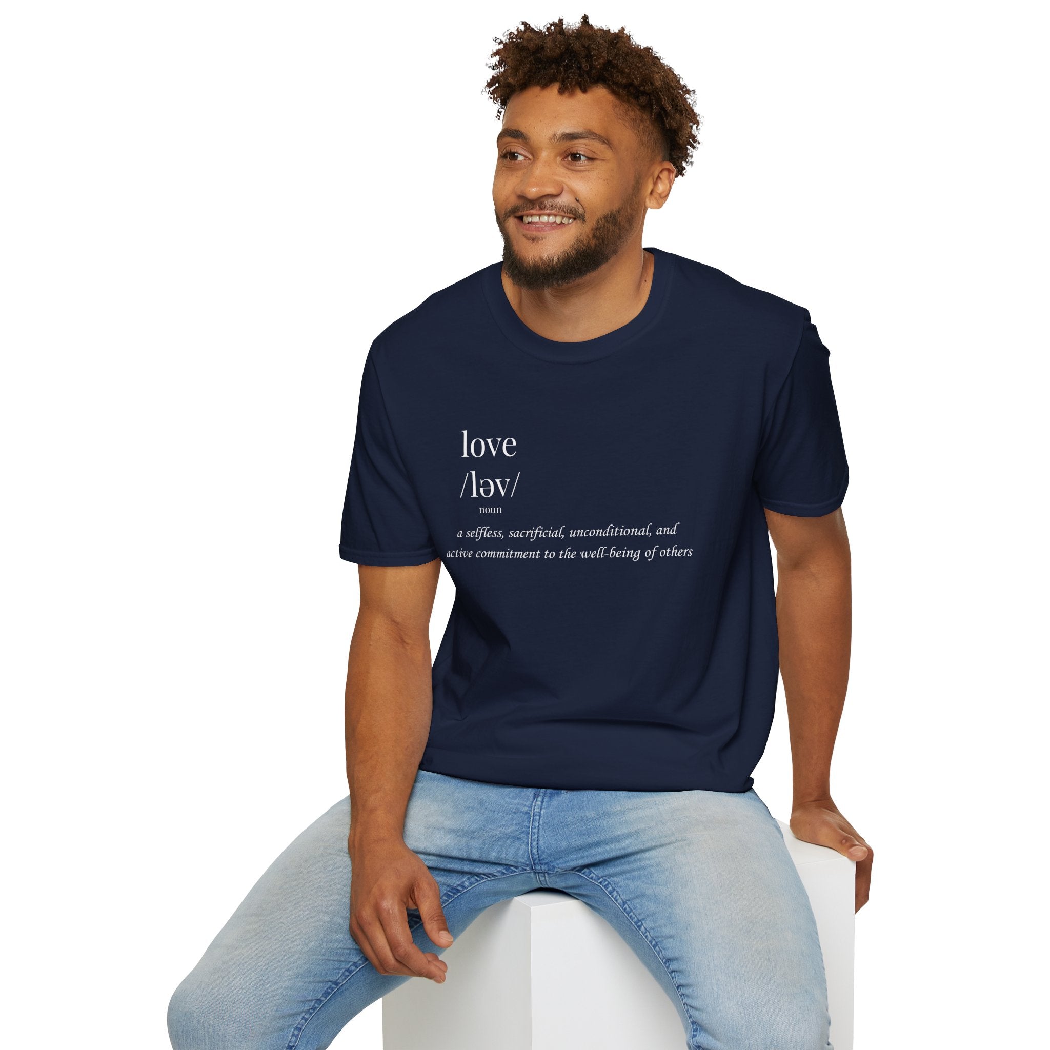 Love Definition T-Shirt | Meaningful Minimalist Graphic Tee