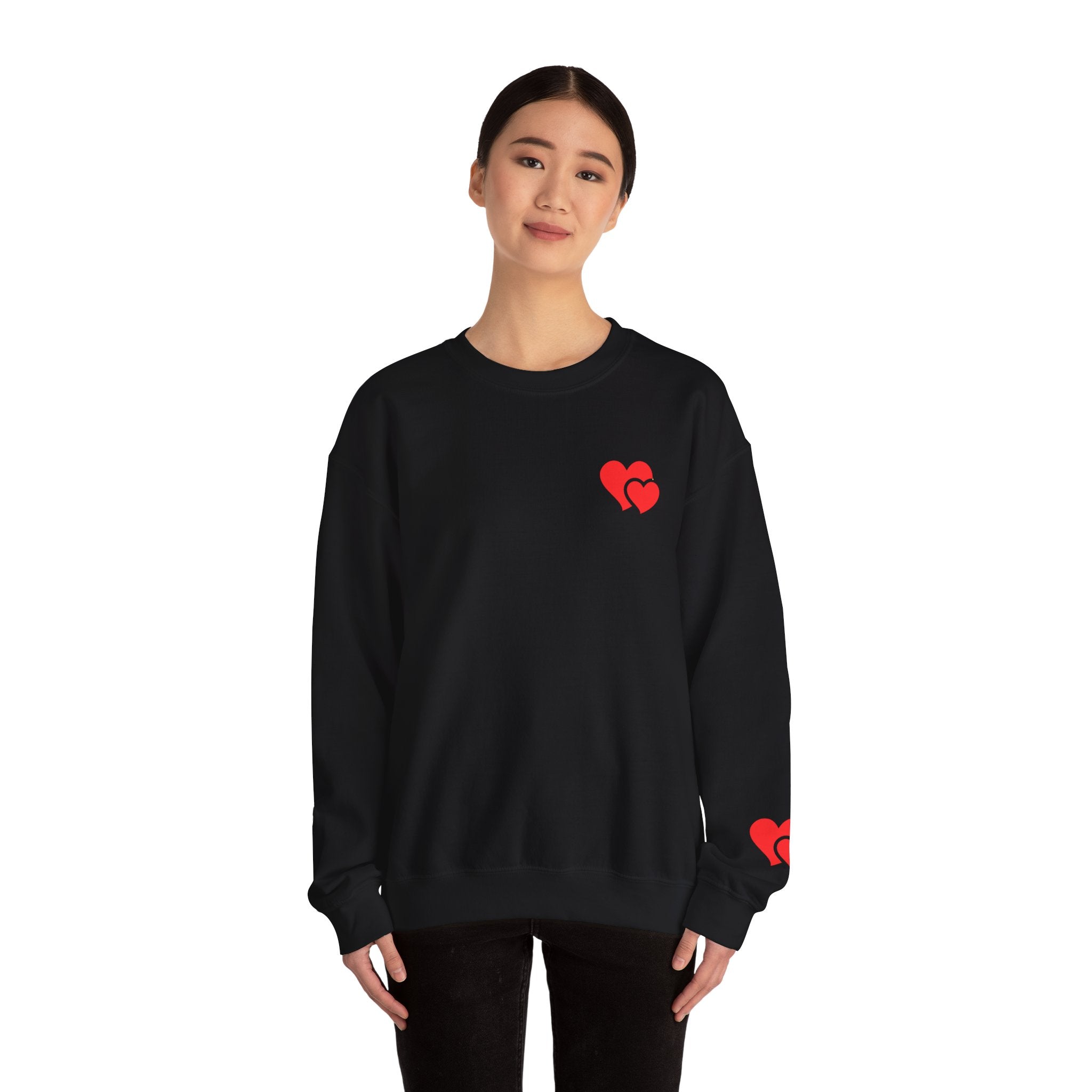 Minimal Heart Valentine Sweatshirt | Cozy Romantic Pullover