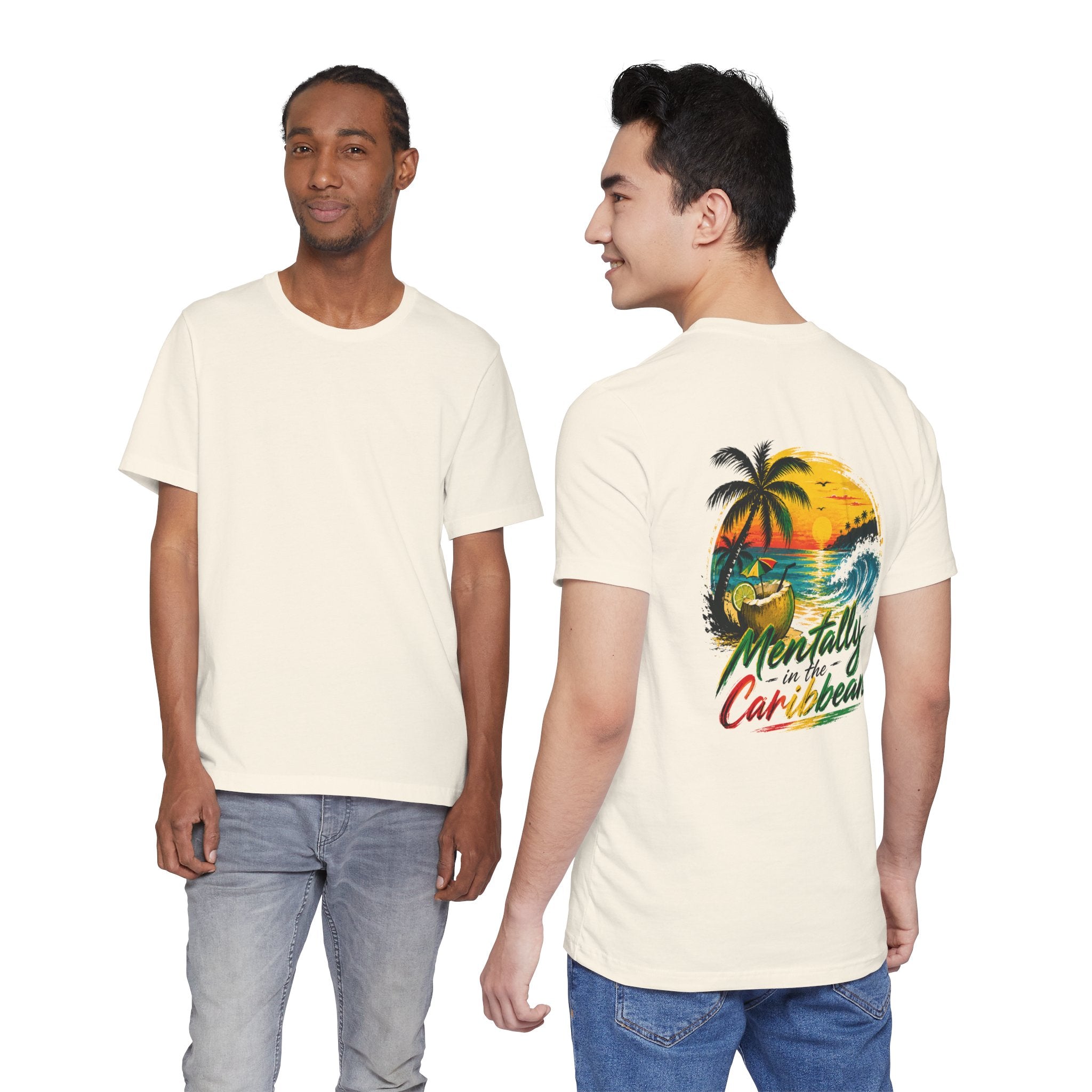 Mentally in the Caribbean | Tropical Vacation Tee