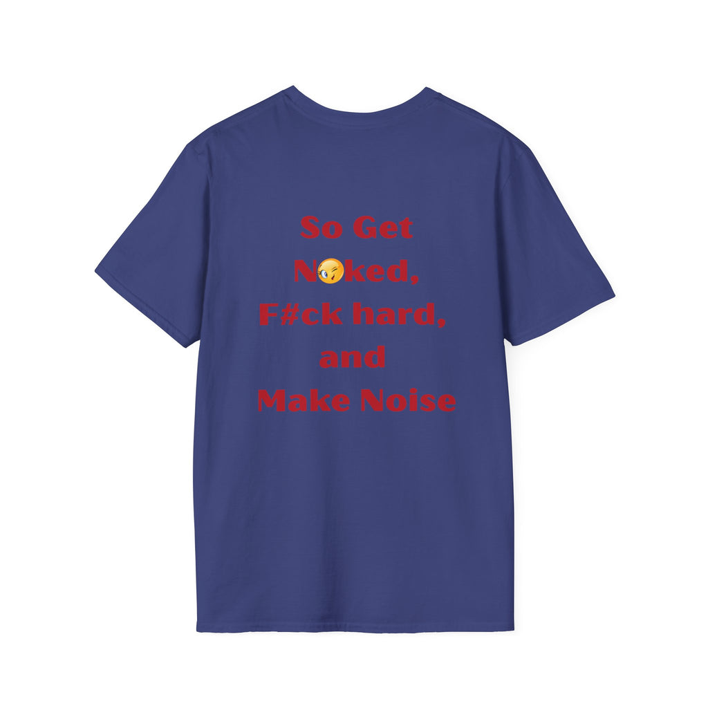Life Is Hard Funny Adult T-Shirt  Front & Back Design, Naughty Quote Tee, Bachelorette Gift, Bold Humor Shirt