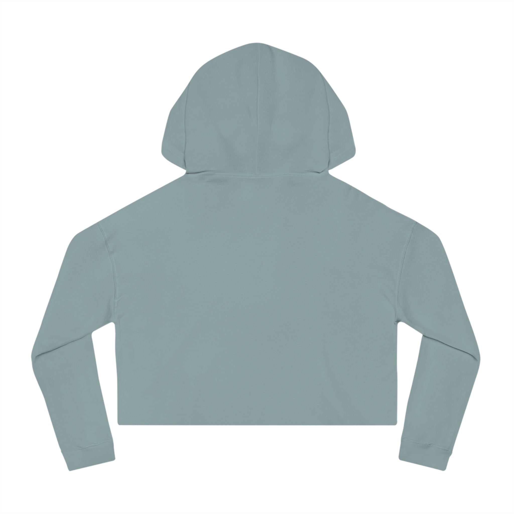 Empowering Women’s Cropped Hoodie – Bold “Just Believe in F*cking Yourself” Statement Sweatshirt for Confidence & Style