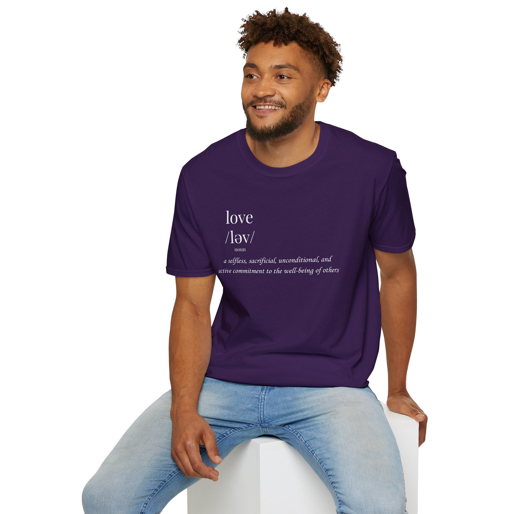 Love Definition T-Shirt | Meaningful Minimalist Graphic Tee