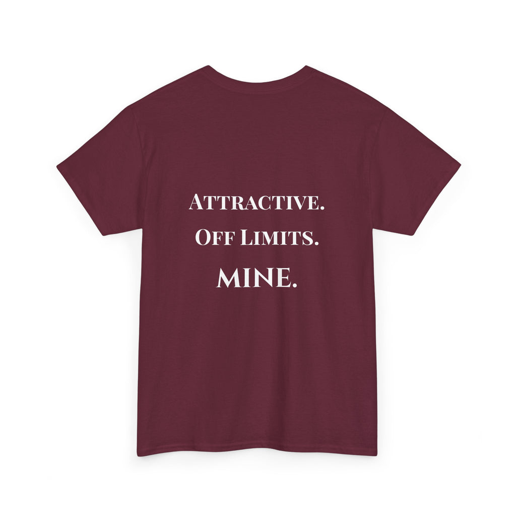 Attractive Off Limits Mine Minimalist T-Shirt