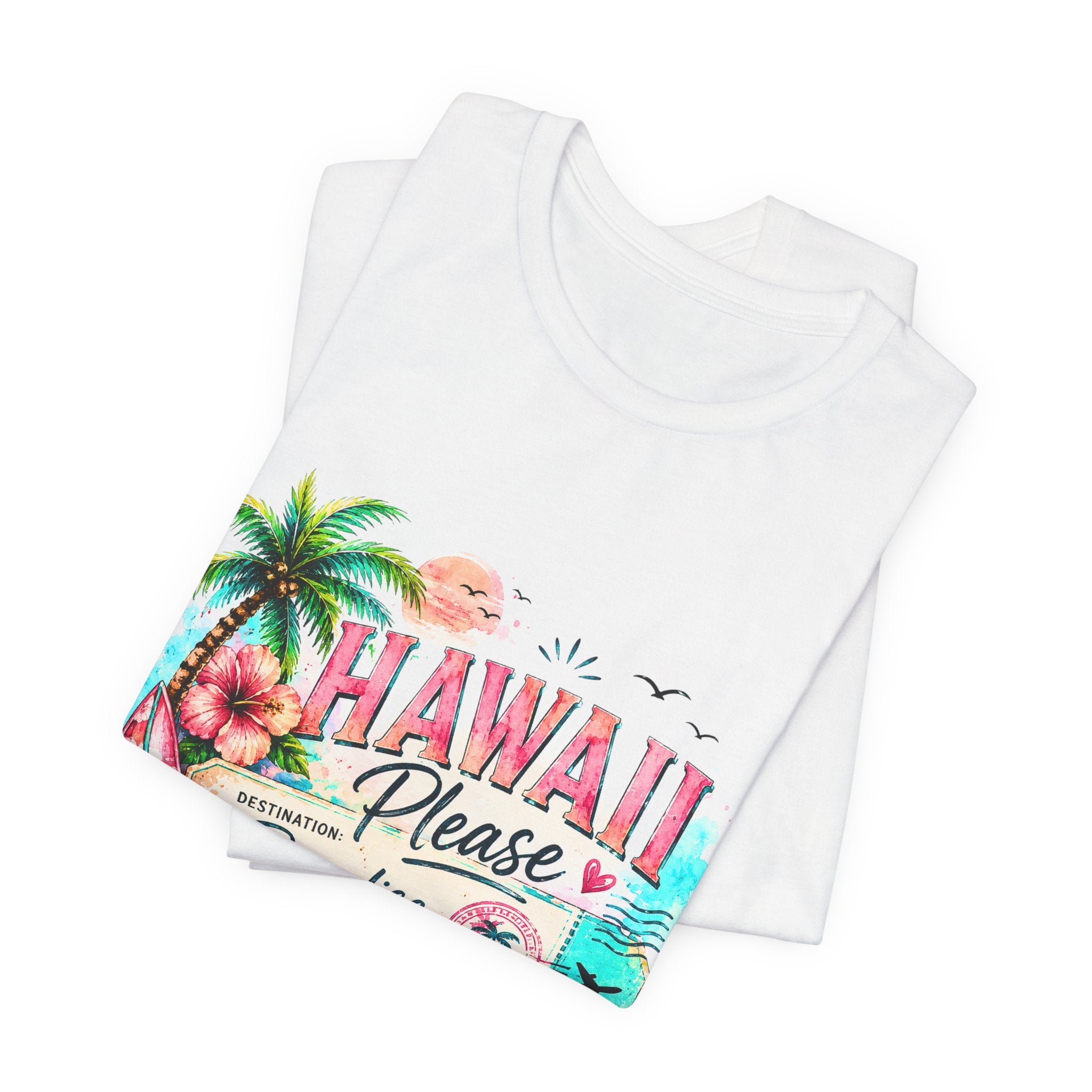 Hawaii Please Paradise Vintage Surf T-Shirt
