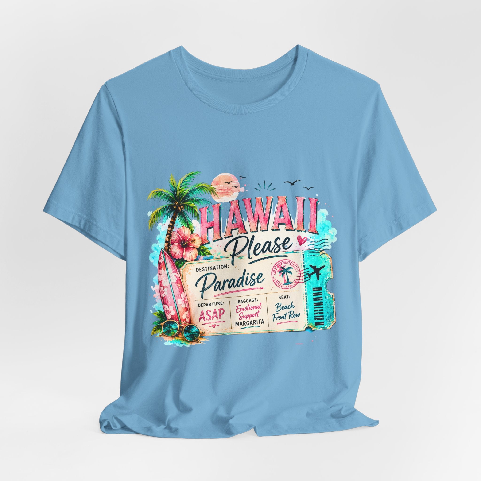 Hawaii Please Paradise Vintage Surf T-Shirt