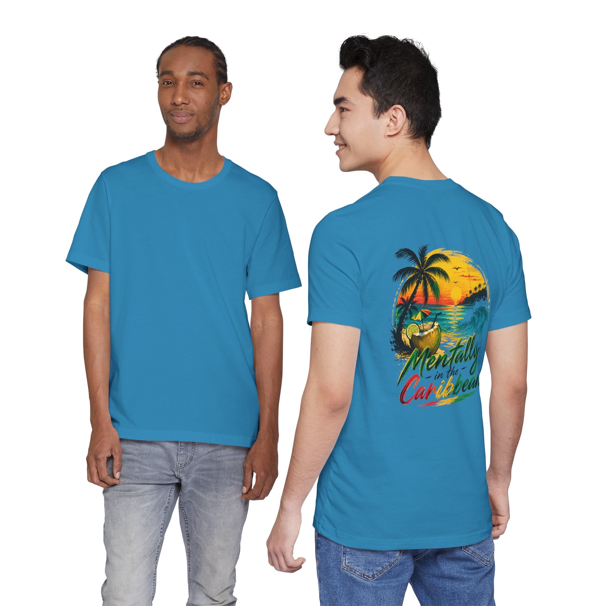 Mentally in the Caribbean | Tropical Vacation Tee