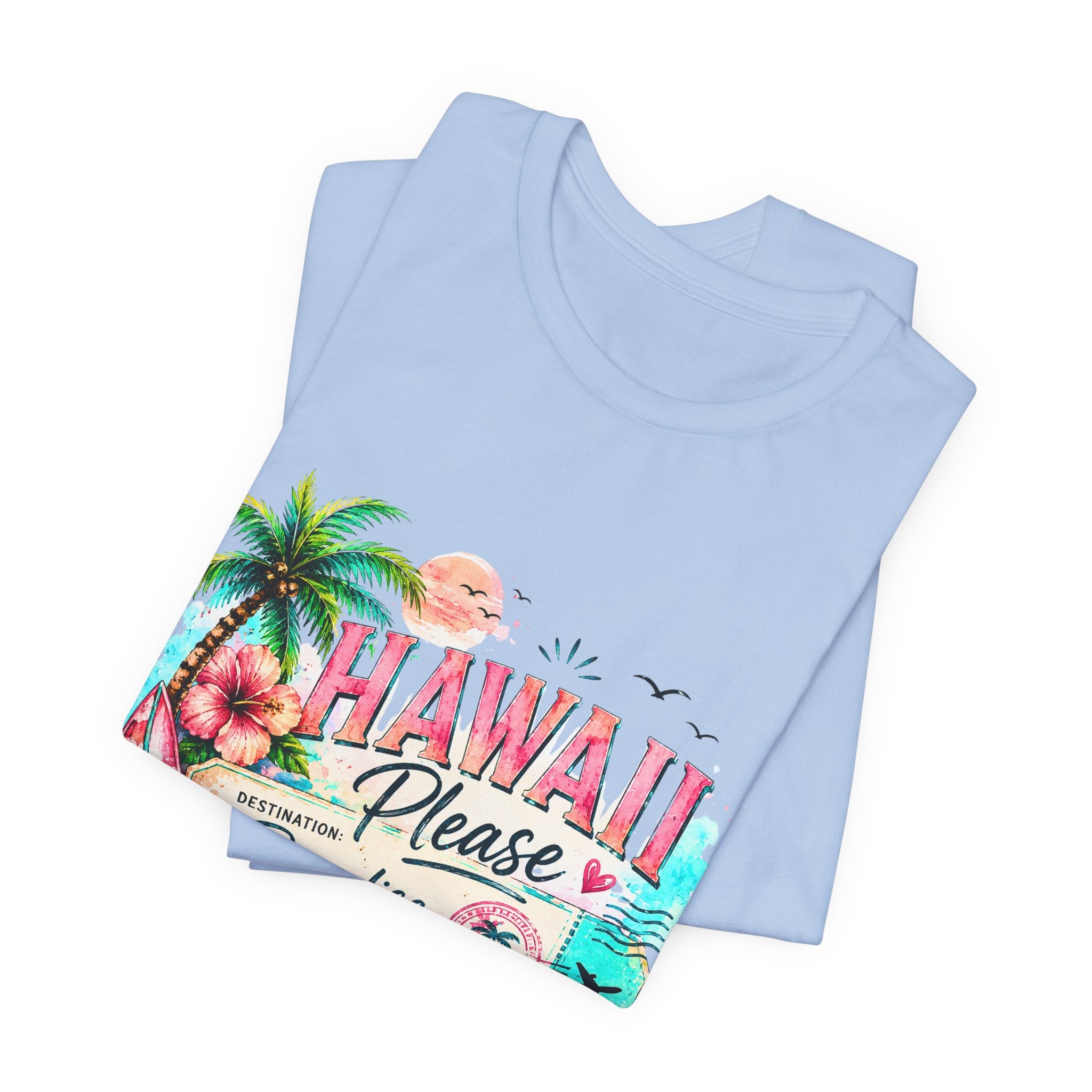 Hawaii Please Paradise Vintage Surf T-Shirt