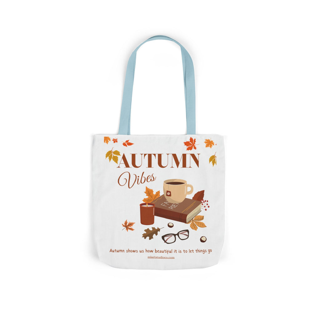 Autumn Vibes Tote Bag – Fall Canvas Shopping Bag, Seasonal Eco-Friendly Gift