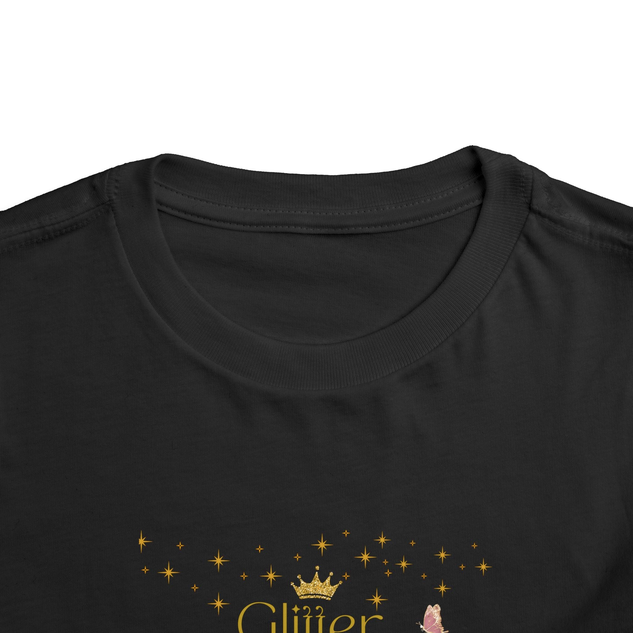 Glitter Is My Favorite Color  Princess T Shirt for Girls Cute Sparkle Tee for Kids