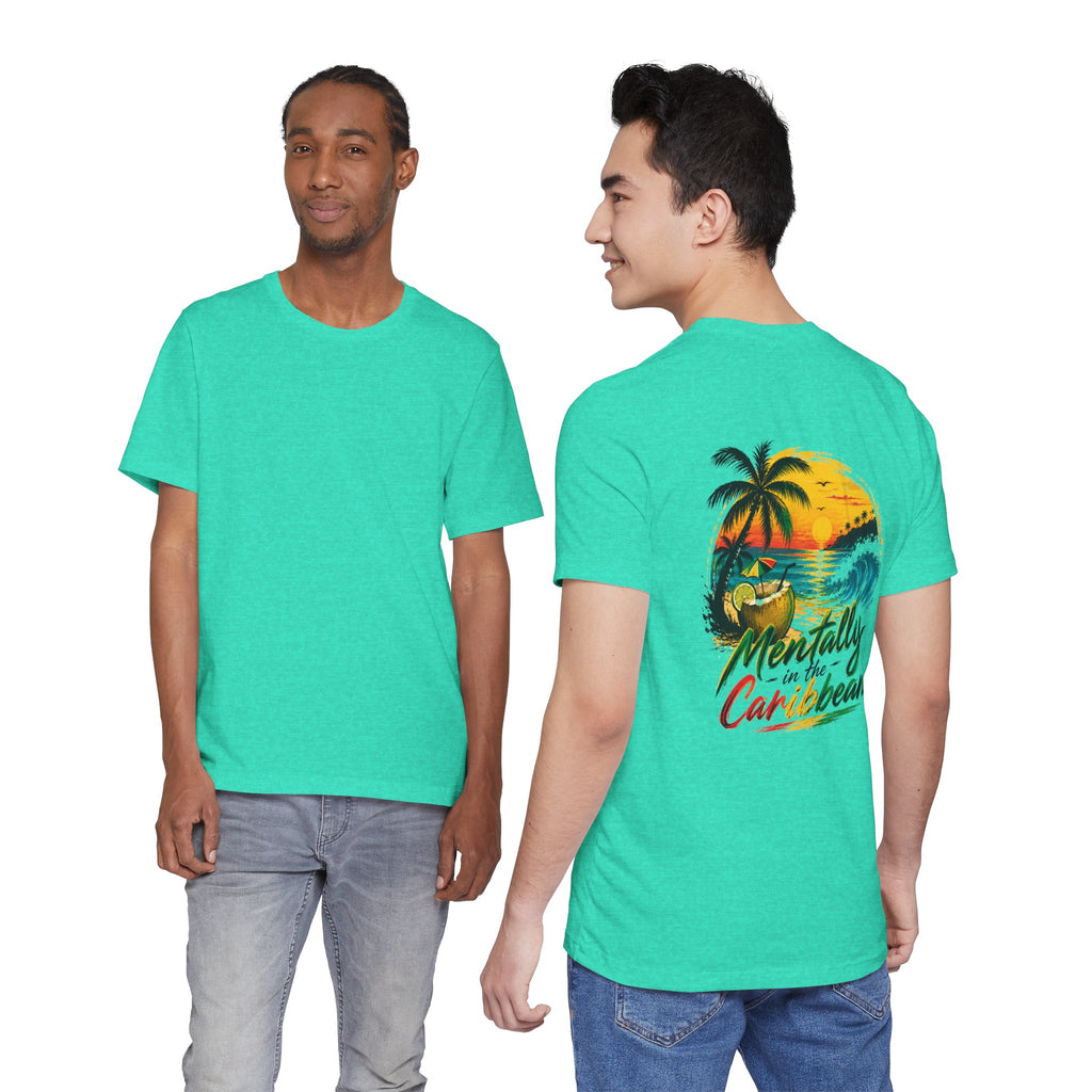 Mentally in the Caribbean | Tropical Vacation Tee
