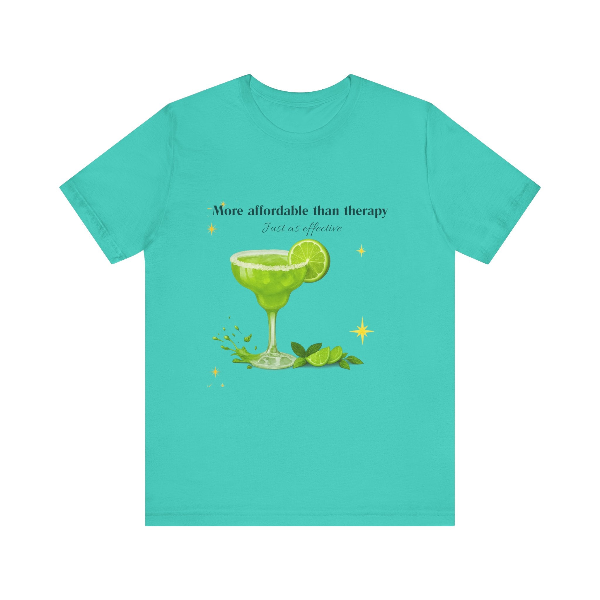 Margarita Therapy T-Shirt – Funny Summer Cocktail Tee, Unisex Humor Shirt for Taco Tuesday, Girls Brunch, or Beach Vibes