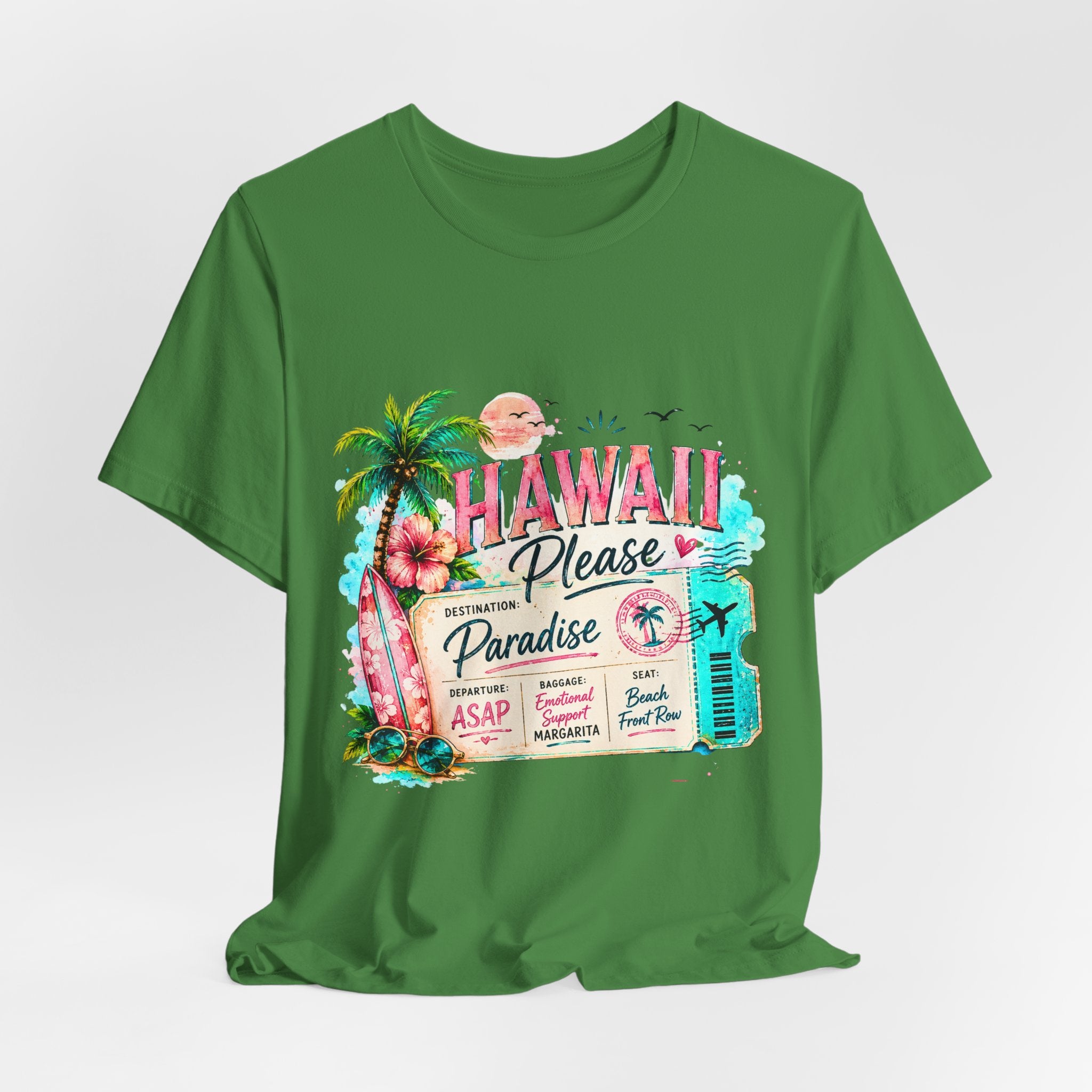 Hawaii Please Paradise Vintage Surf T-Shirt