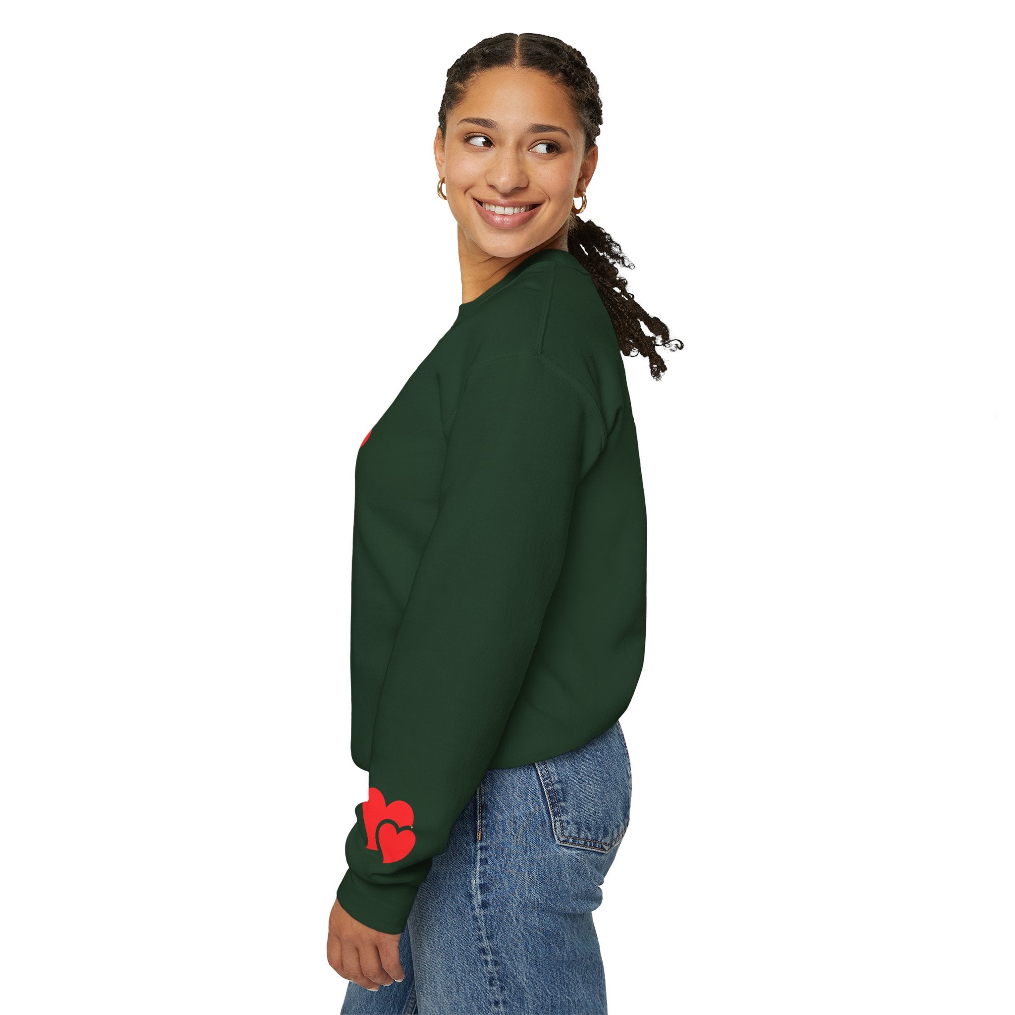Minimal Heart Valentine Sweatshirt | Cozy Romantic Pullover