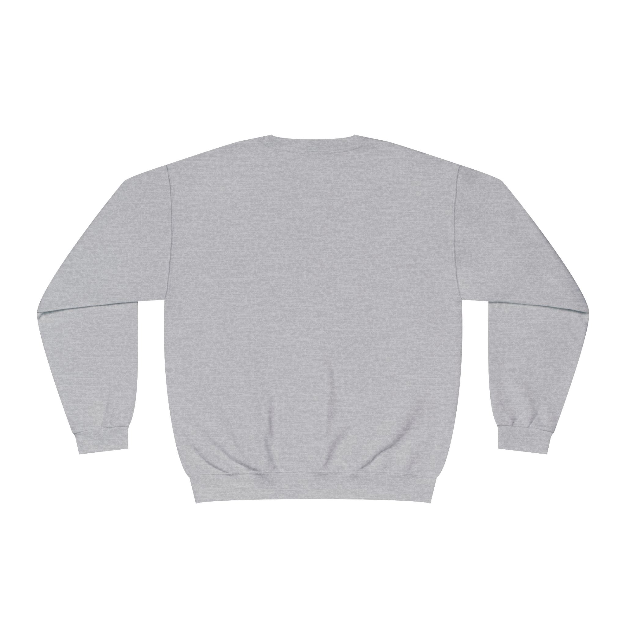 Classic White Crewneck Sweatshirt – Unisex Cozy Pullover