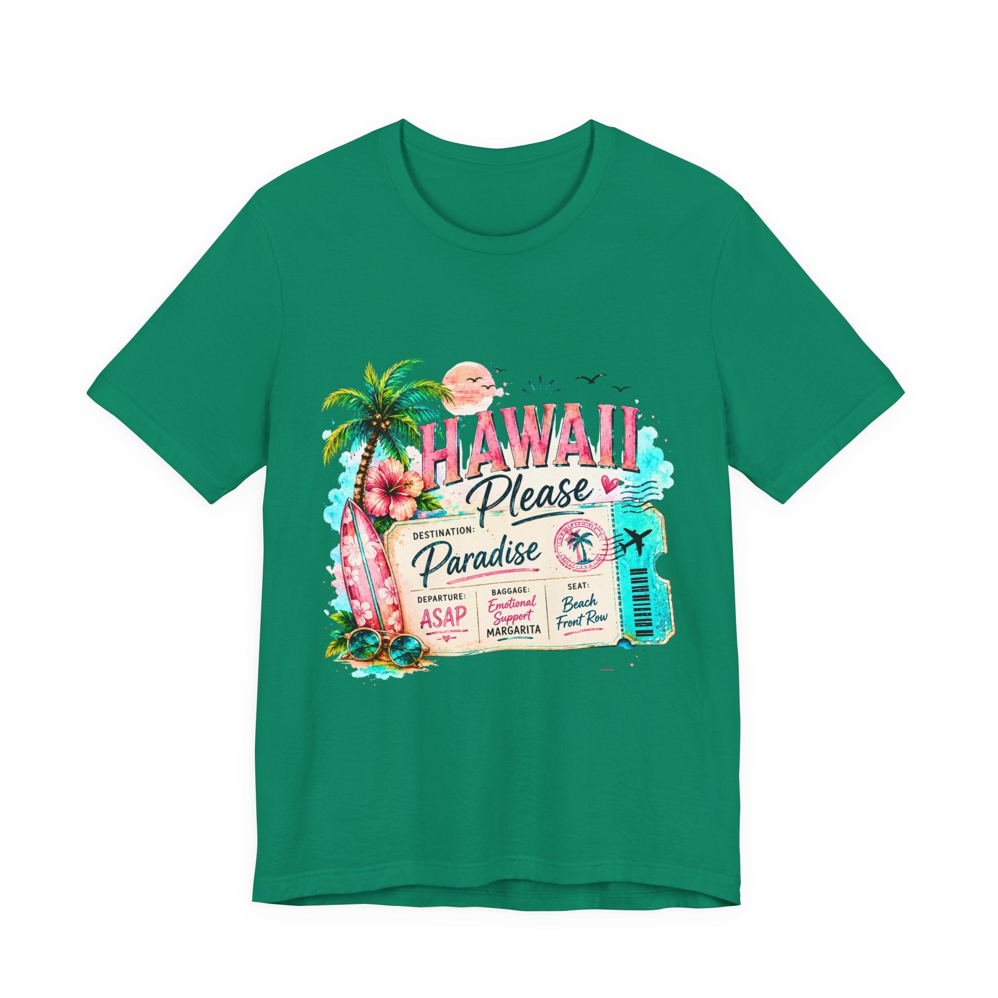 Hawaii Please Paradise Vintage Surf T-Shirt