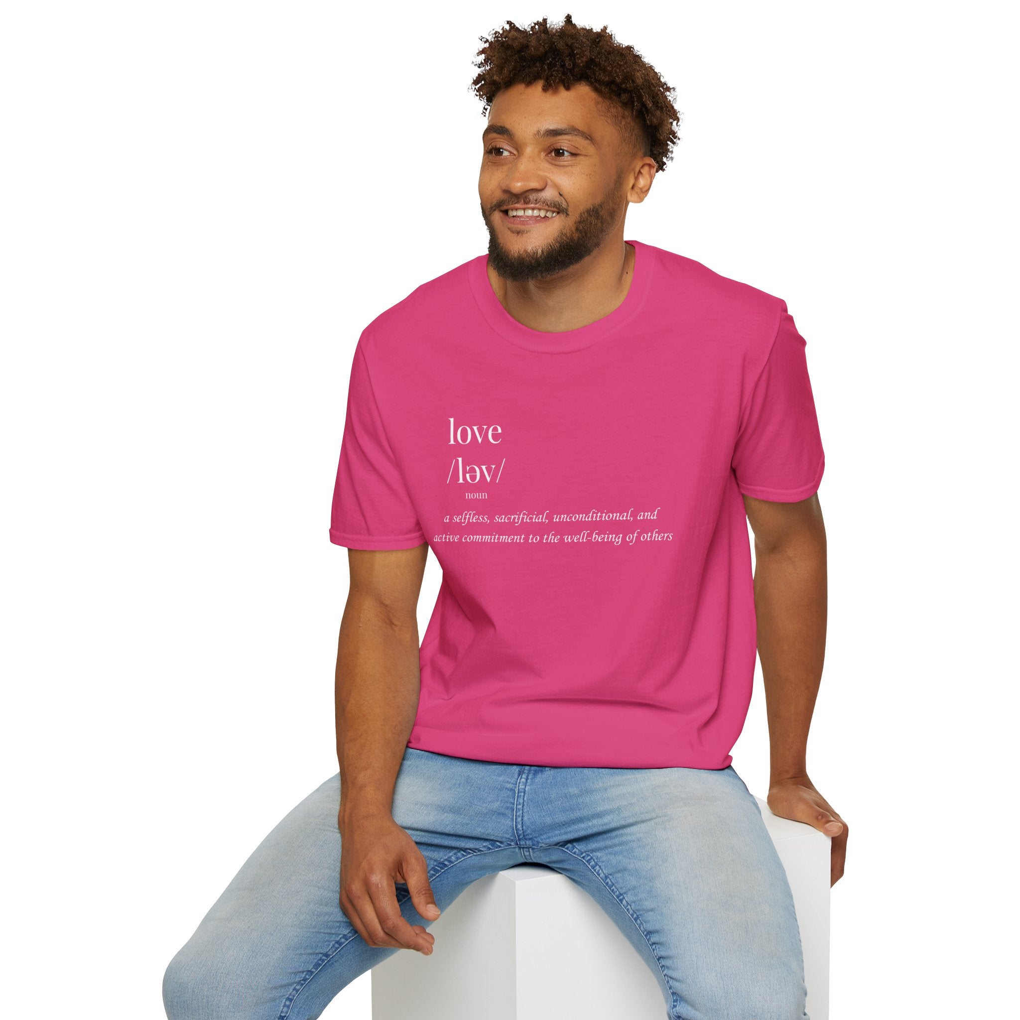 Love Definition T-Shirt | Meaningful Minimalist Graphic Tee