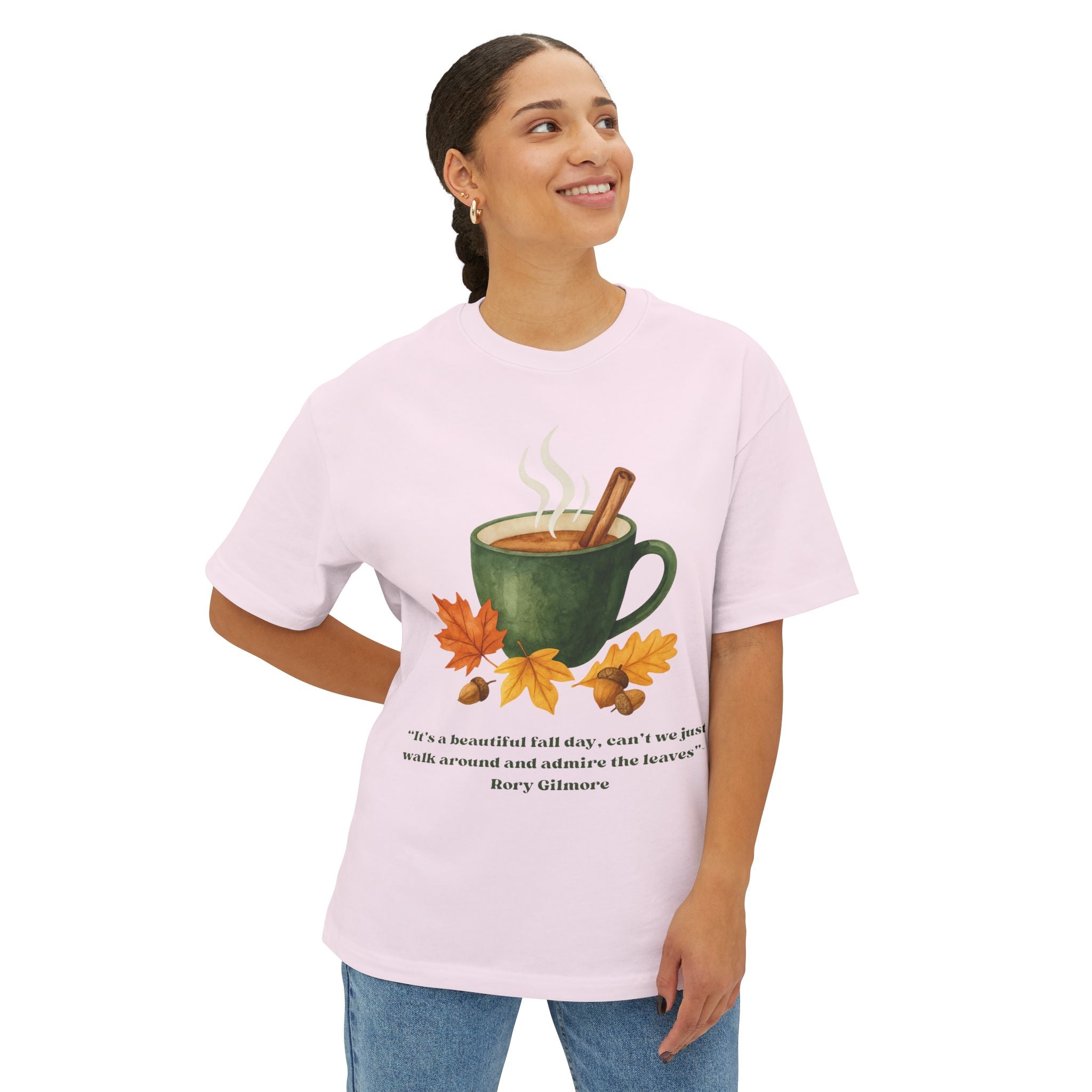 Cozy Fall Vibes Oversized Tee | Unisex Boxy Shirt for Autumn, Pumpkin Spice Lover, Gift for Friends, Casual Coffee Tee, Inspirational [...]