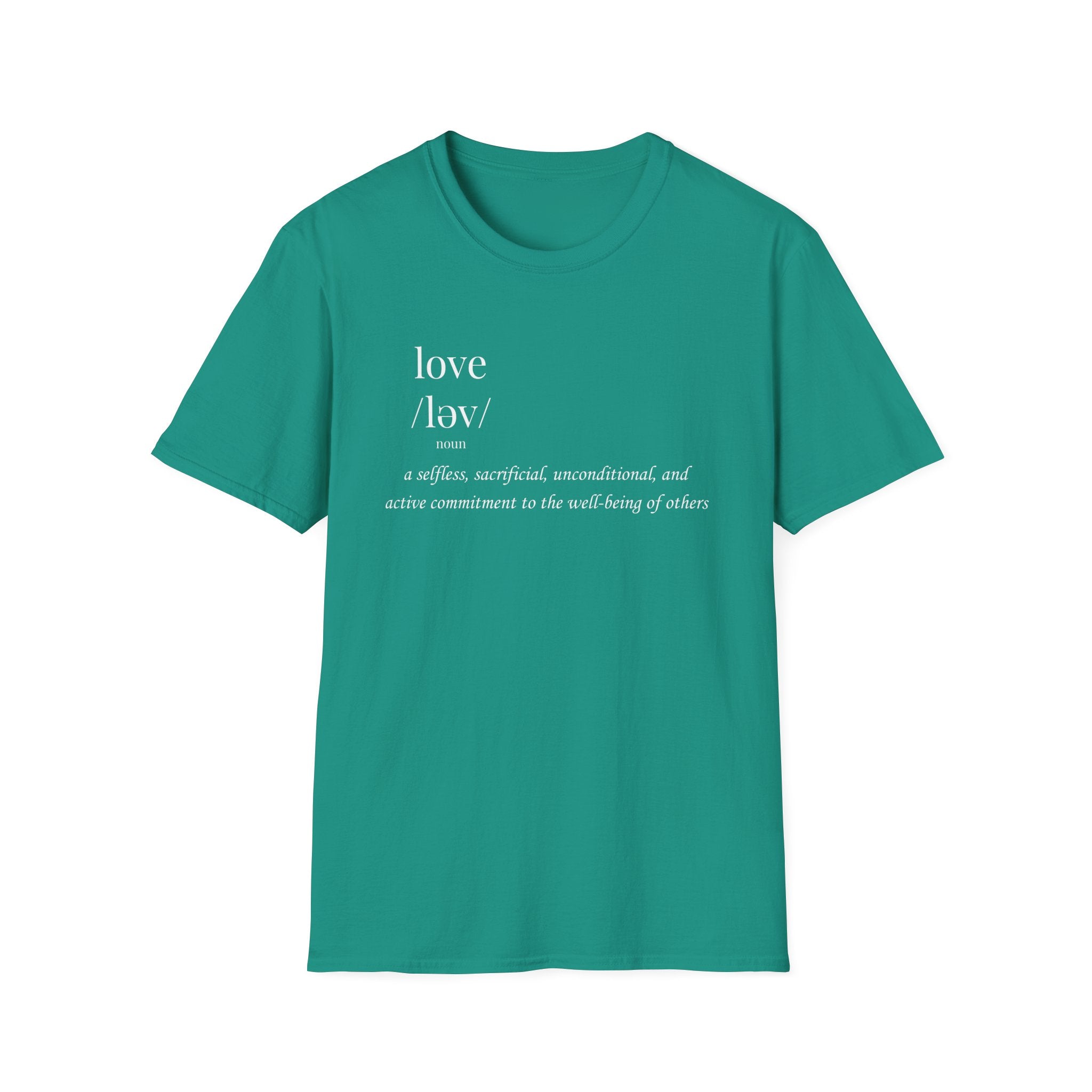 Love Definition T-Shirt | Meaningful Minimalist Graphic Tee