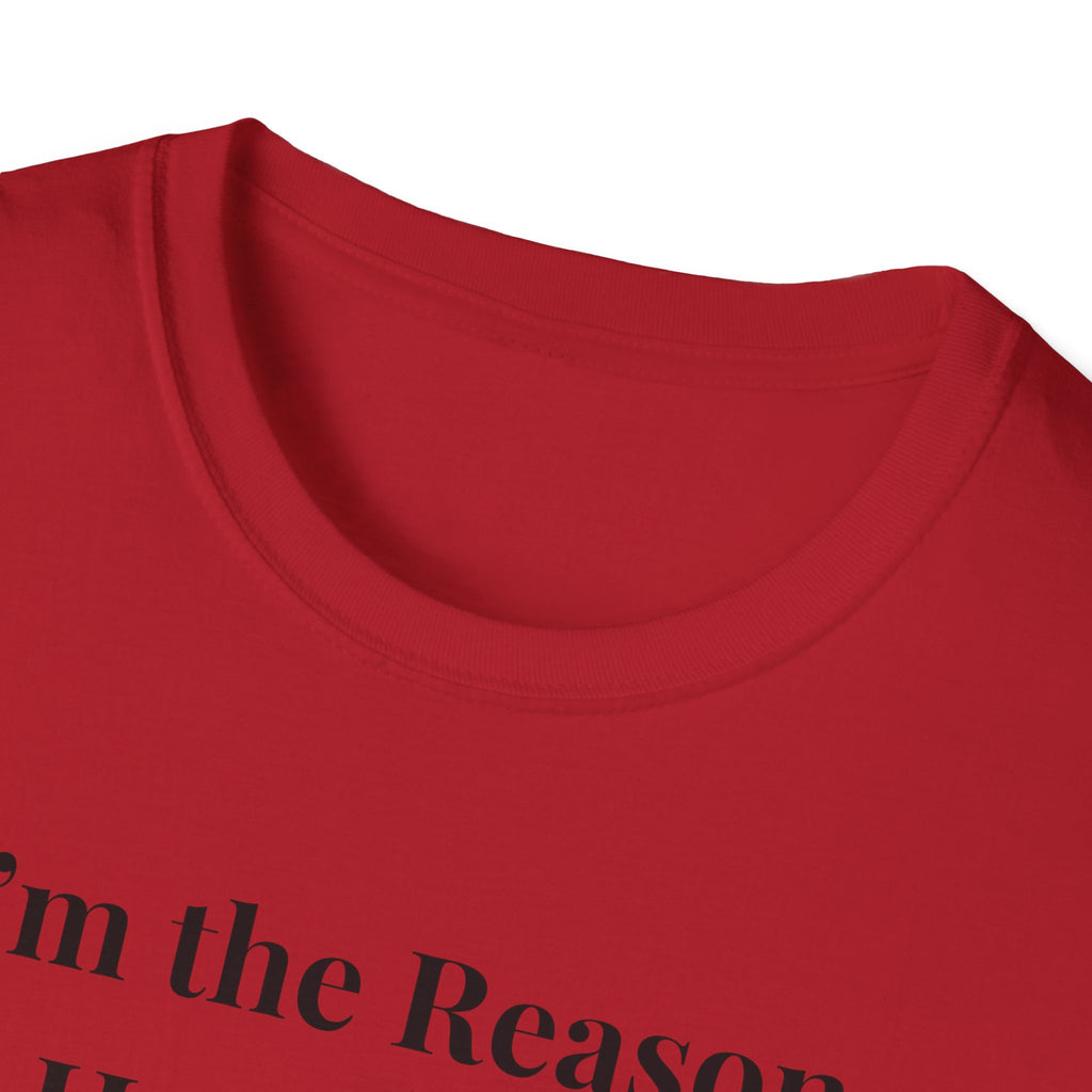 Funny Fathers Day Shirt  Im the Reason Hes Tired Gift from Kids