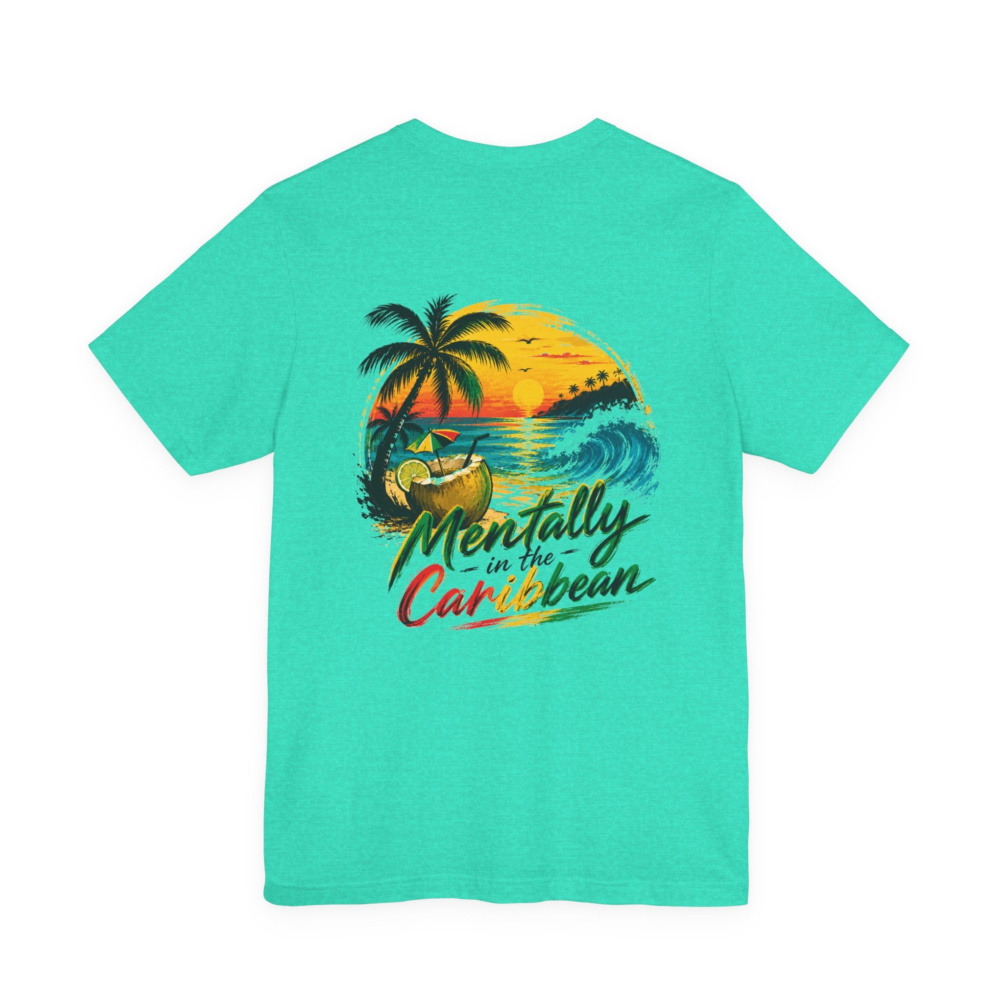 Mentally in the Caribbean | Tropical Vacation Tee