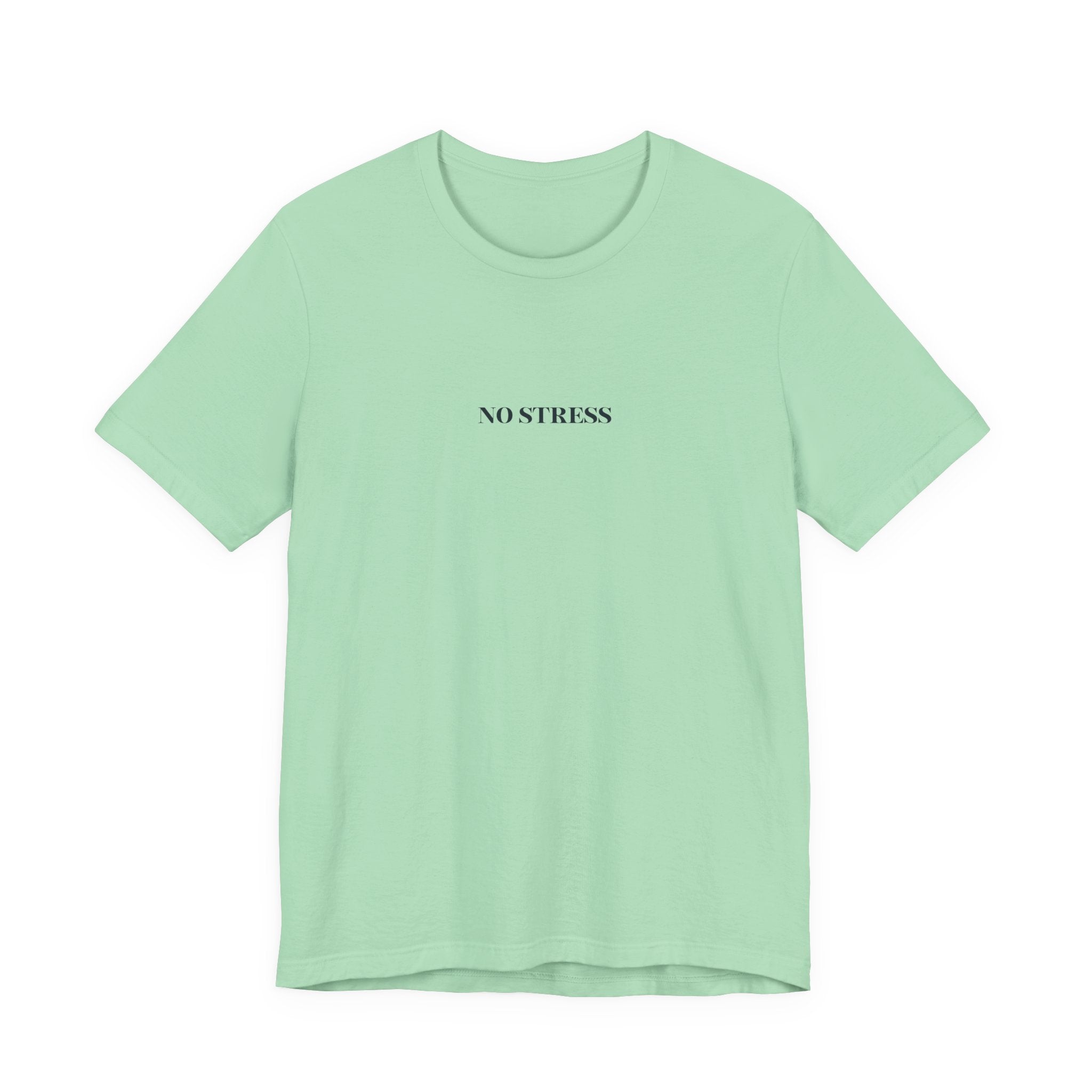 Light green t-shirt on a white background