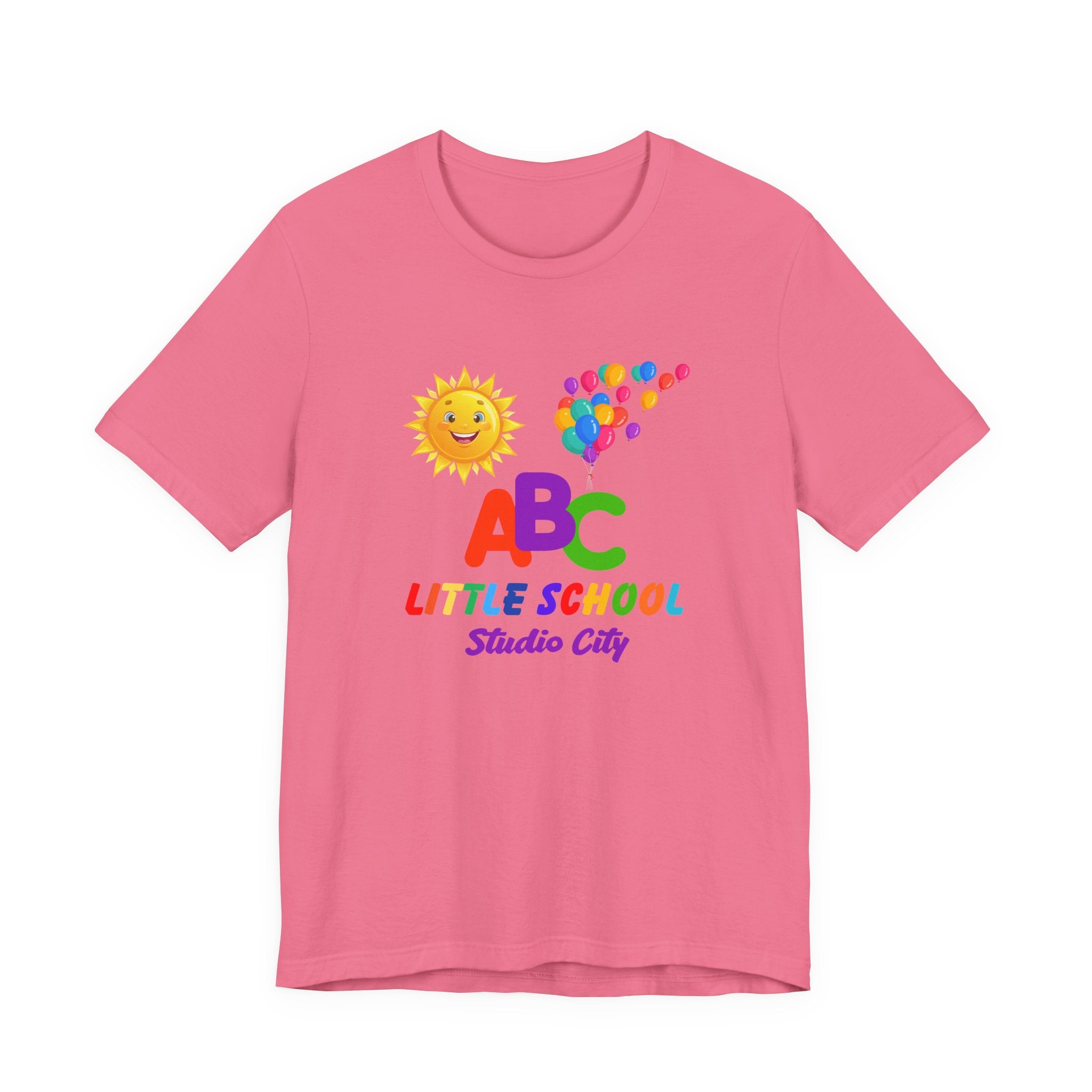 Kids ABC Little School T-Shirt — Colorful Preschool / Daycare Shirt (Studio City)