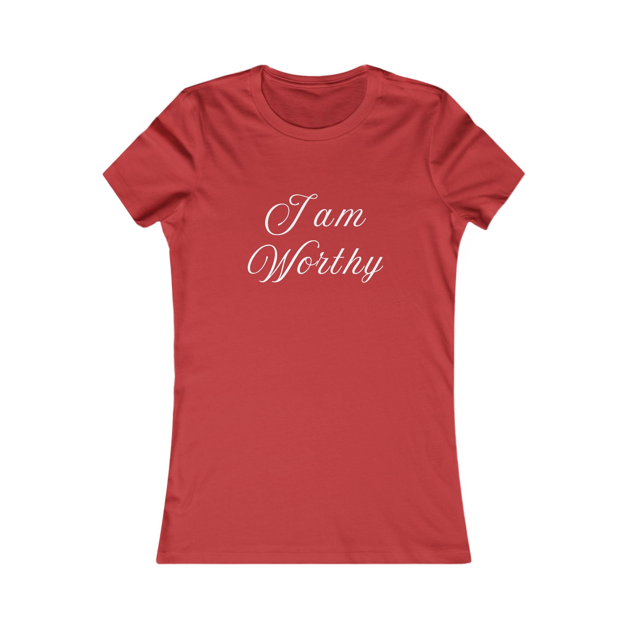 I Am Worthy T-Shirt for Women | Self Love Affirmation Tee | Aesthetic Graphic Shirt