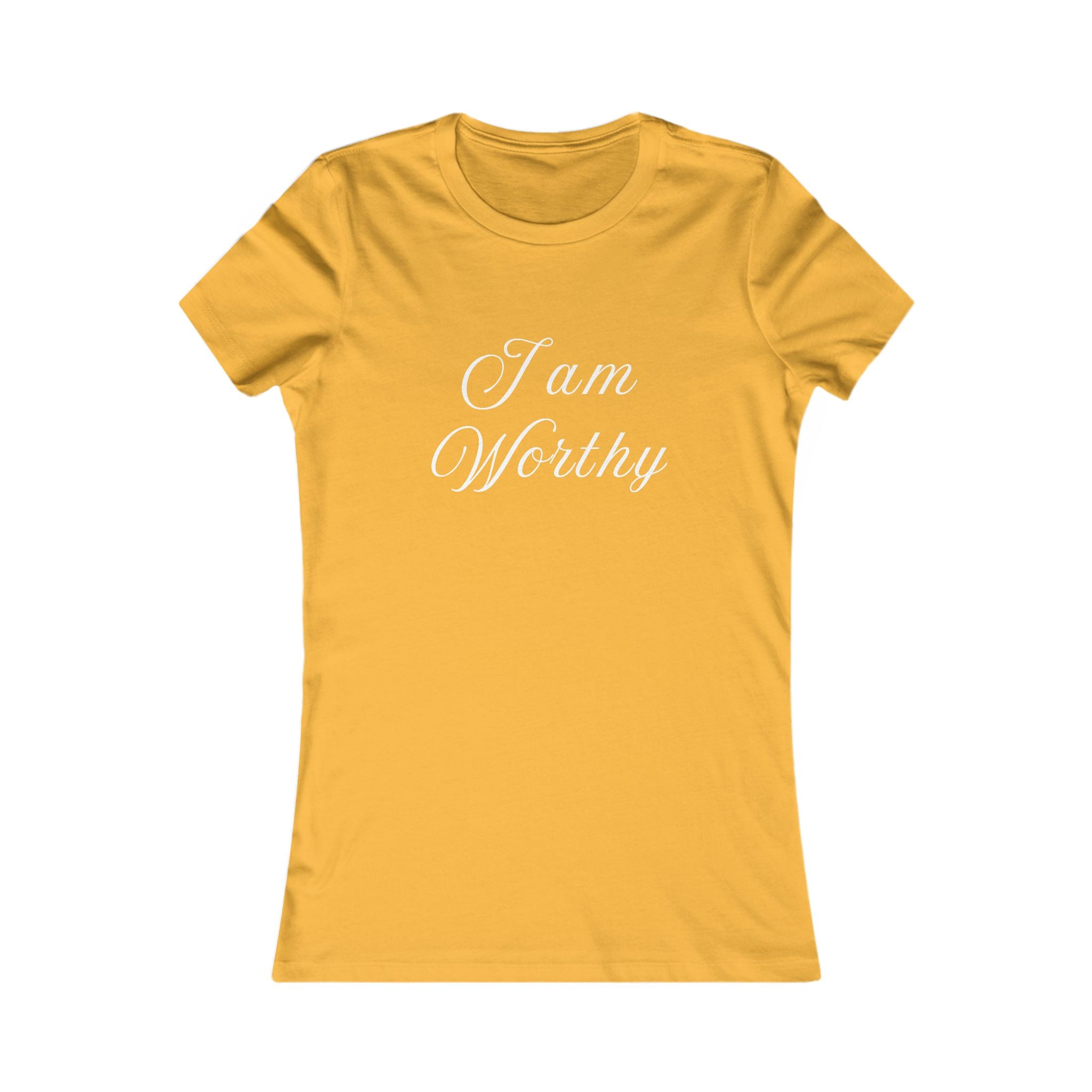 I Am Worthy T-Shirt for Women | Self Love Affirmation Tee | Aesthetic Graphic Shirt