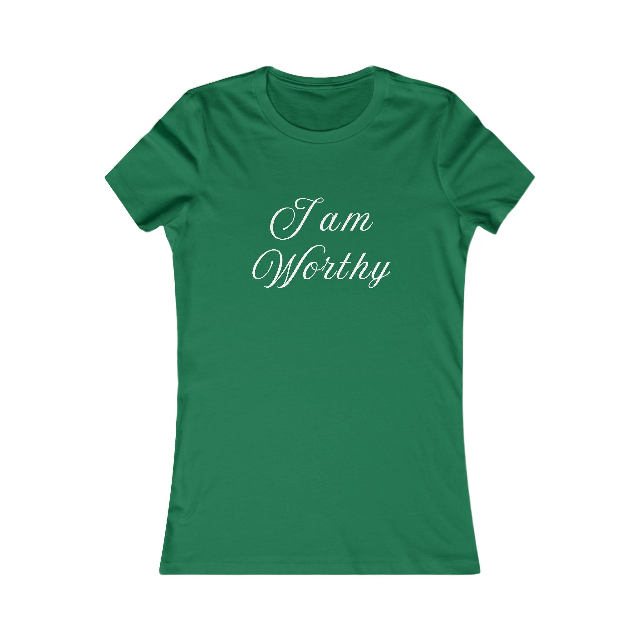 I Am Worthy T-Shirt for Women | Self Love Affirmation Tee | Aesthetic Graphic Shirt