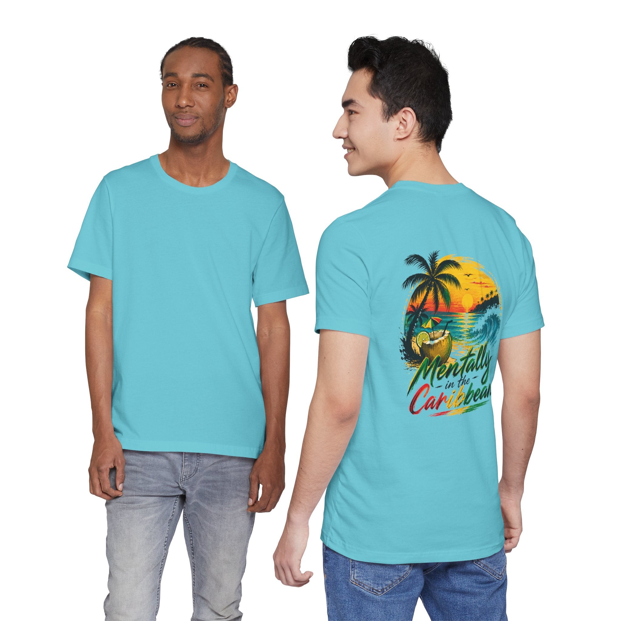 Mentally in the Caribbean | Tropical Vacation Tee