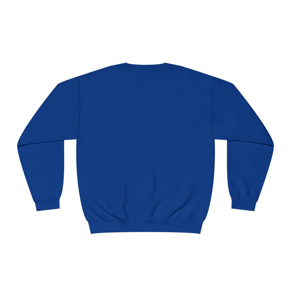 Classic White Crewneck Sweatshirt – Unisex Cozy Pullover