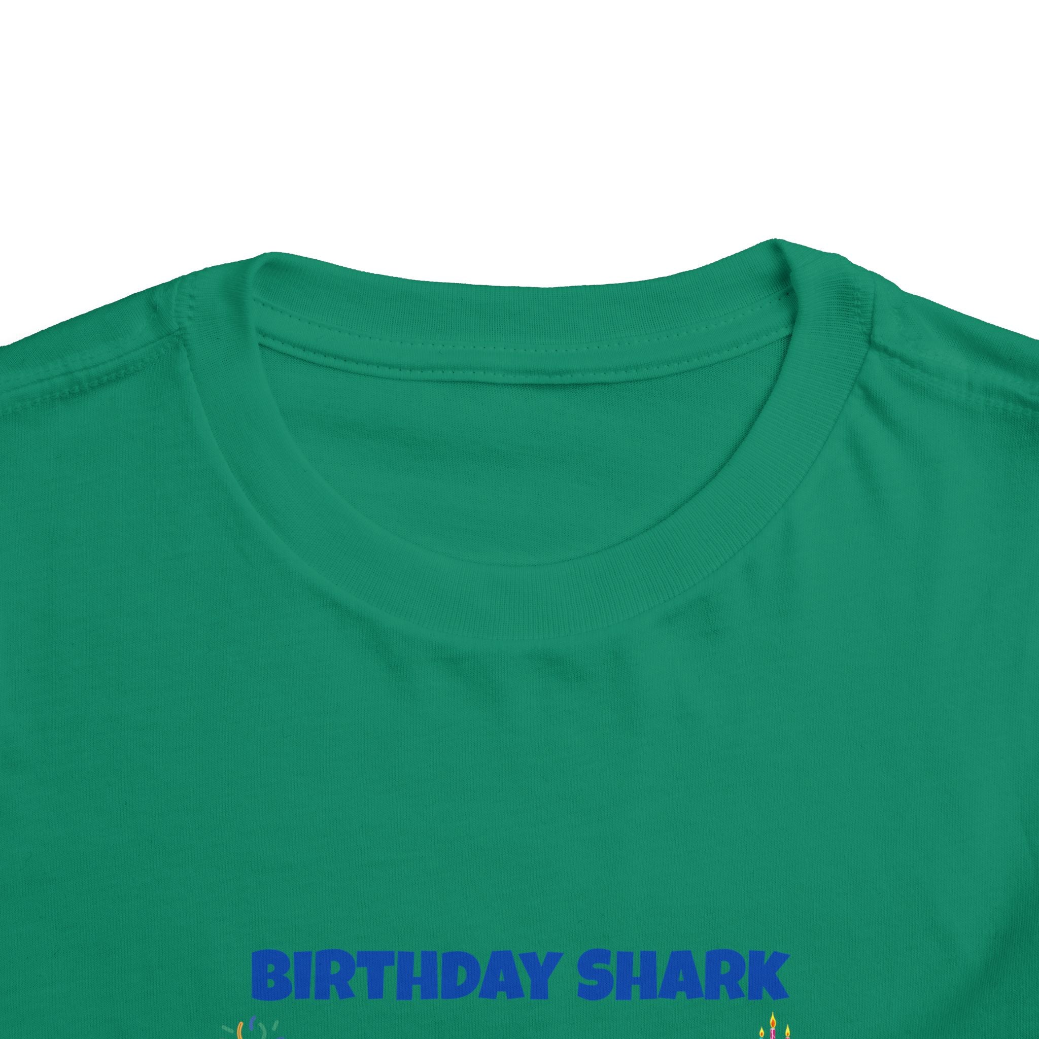 Personalized Birthday Shark TShirt for Kids  Custom Name and Age  Cute Ocean Theme Toddler Tee