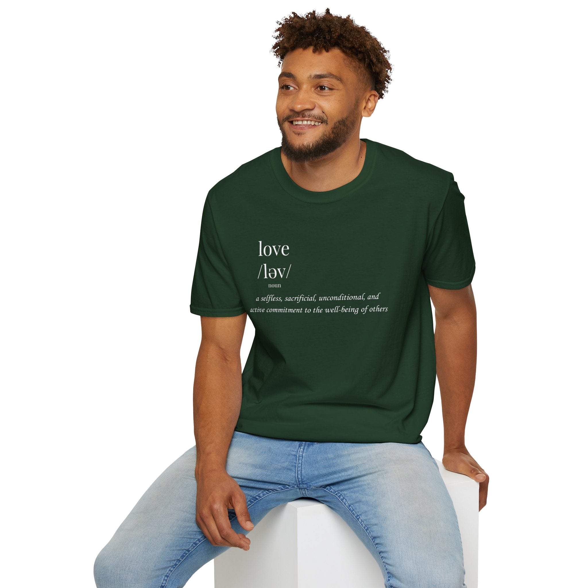 Love Definition T-Shirt | Meaningful Minimalist Graphic Tee