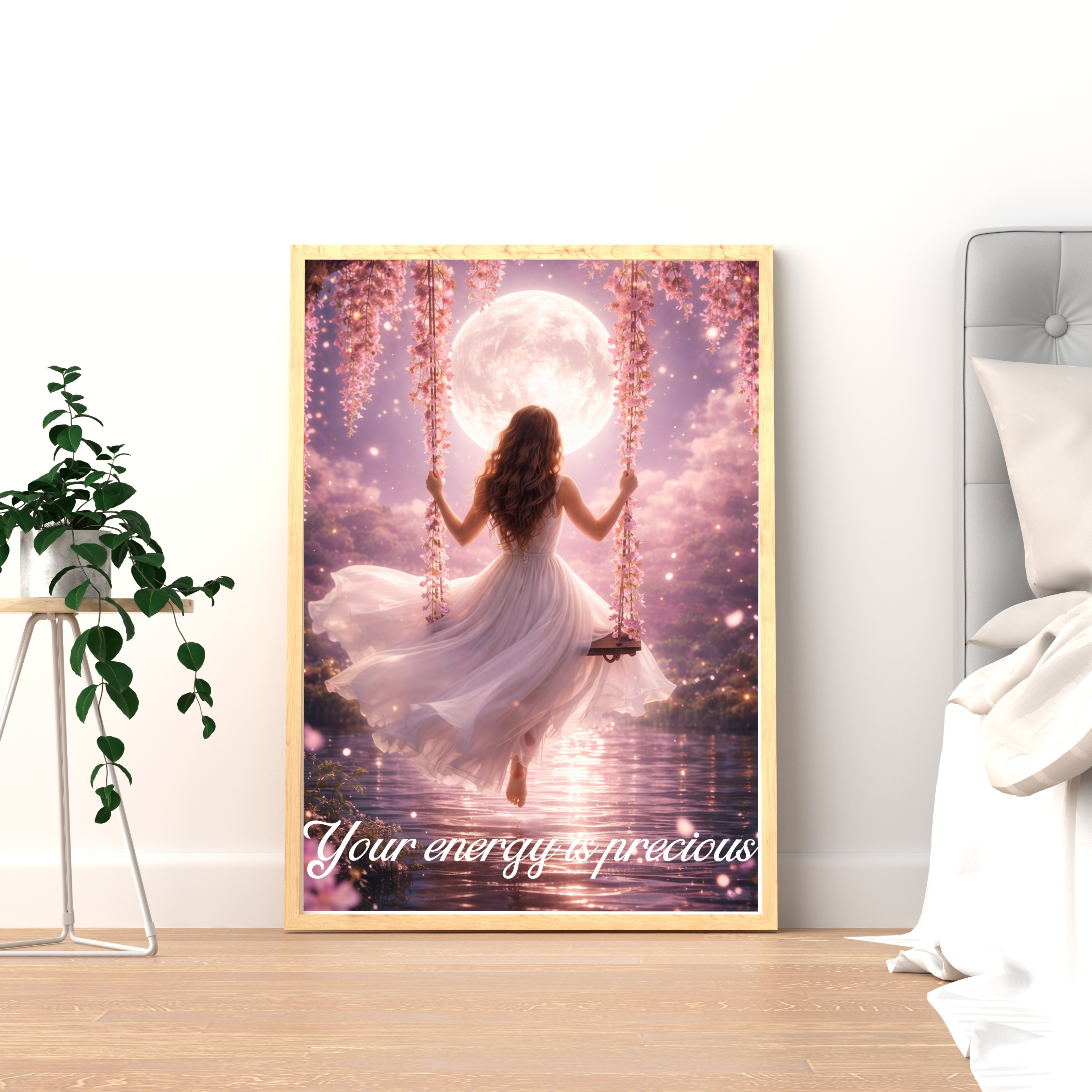 Your Energy Is Precious Printable | Self Love Affirmation Wall Art