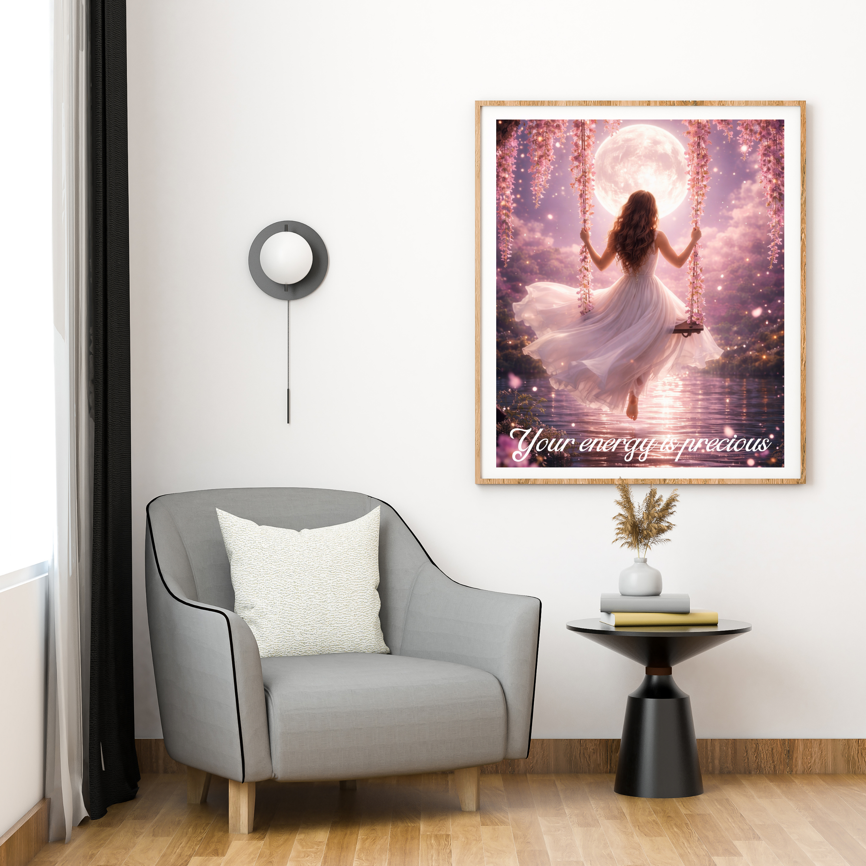 Your Energy Is Precious Printable | Self Love Affirmation Wall Art