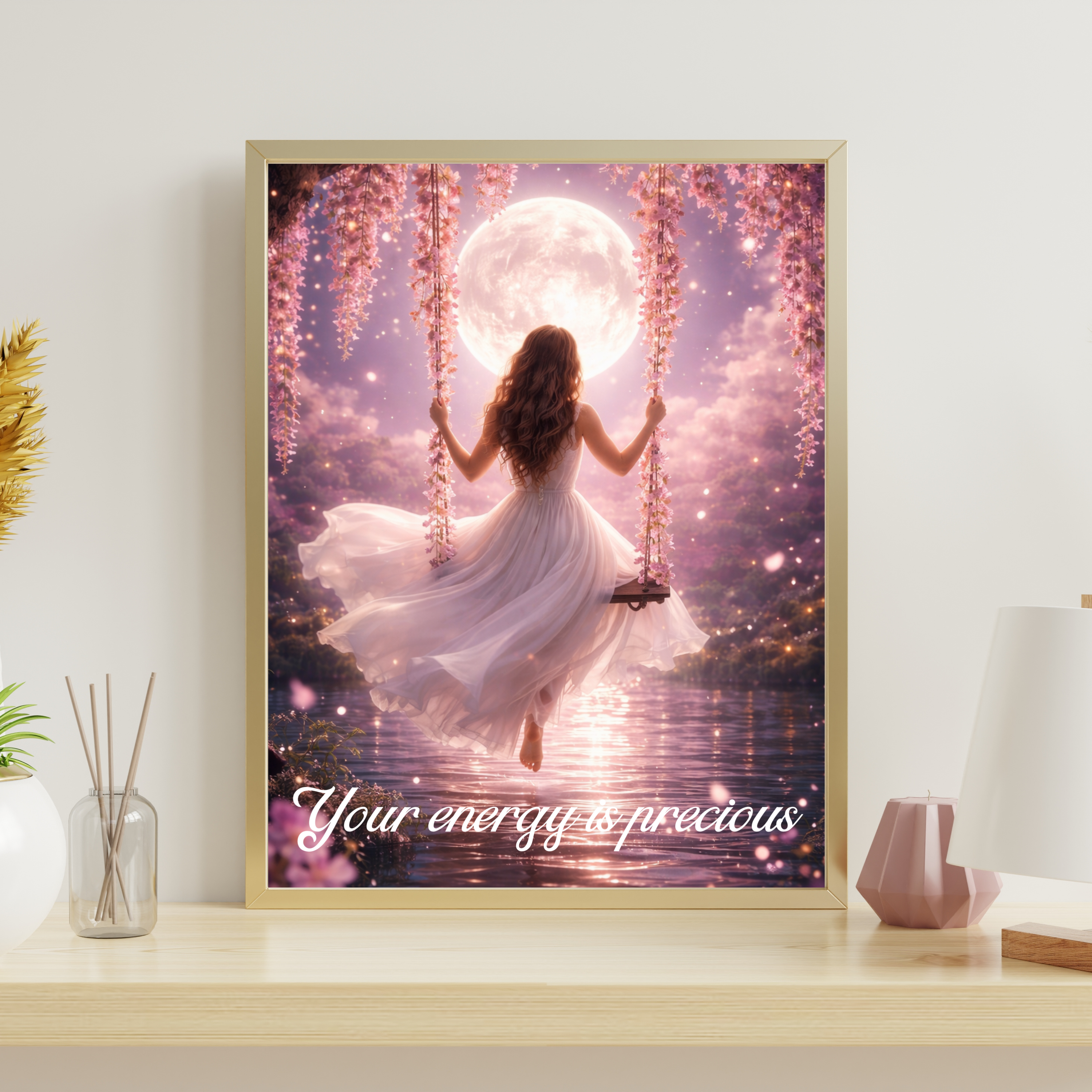 Your Energy Is Precious Printable | Self Love Affirmation Wall Art