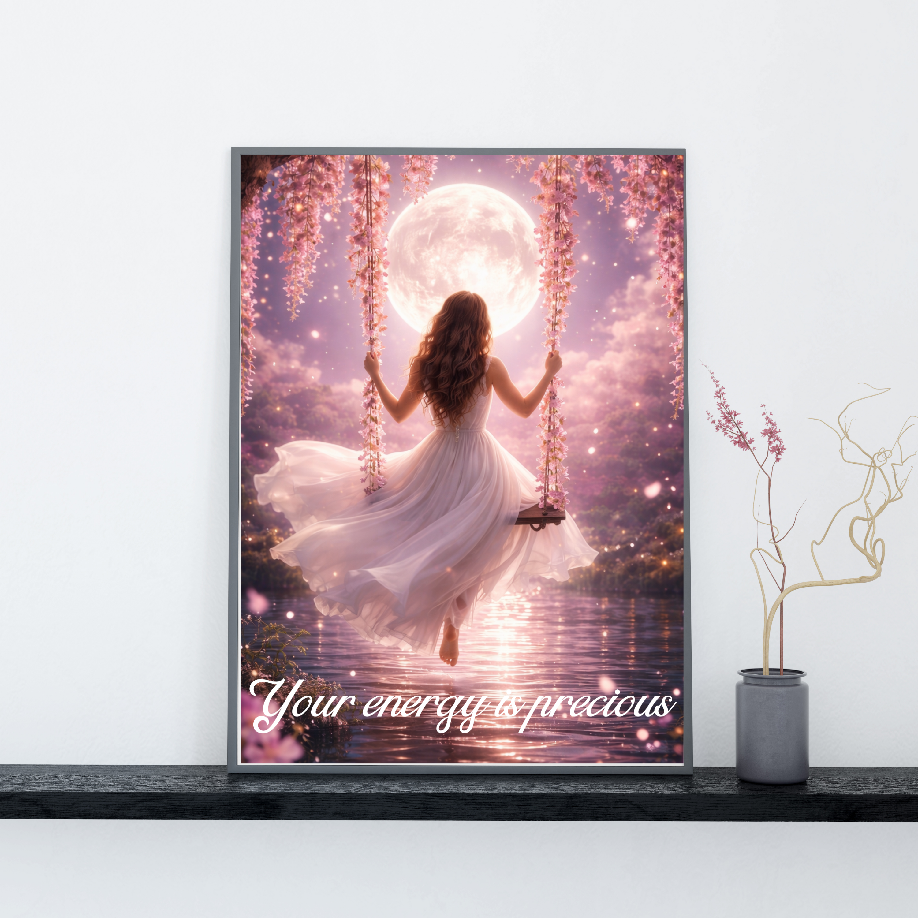 Your Energy Is Precious Printable | Self Love Affirmation Wall Art