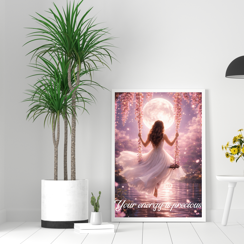 Your Energy Is Precious Printable | Self Love Affirmation Wall Art