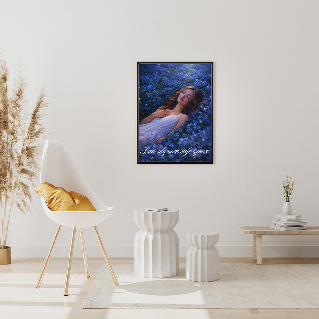 I Am My Own Safe Space Printable | Self Love Affirmation Wall Art