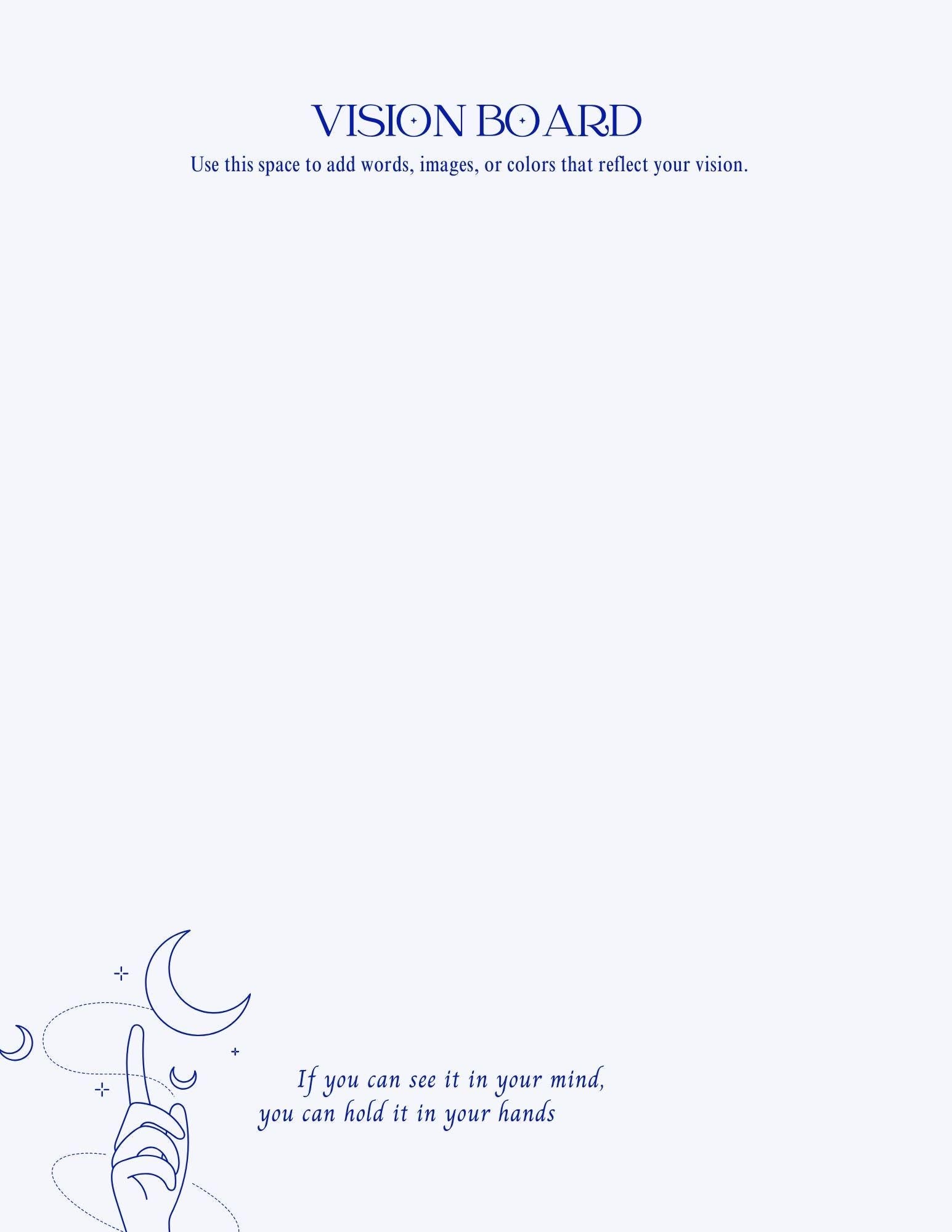 Printable Self-Care Planner PDF | Mental Health & Wellness Journal | Daily Affirmations, Gratitude, Habit Tracker, Vision Board