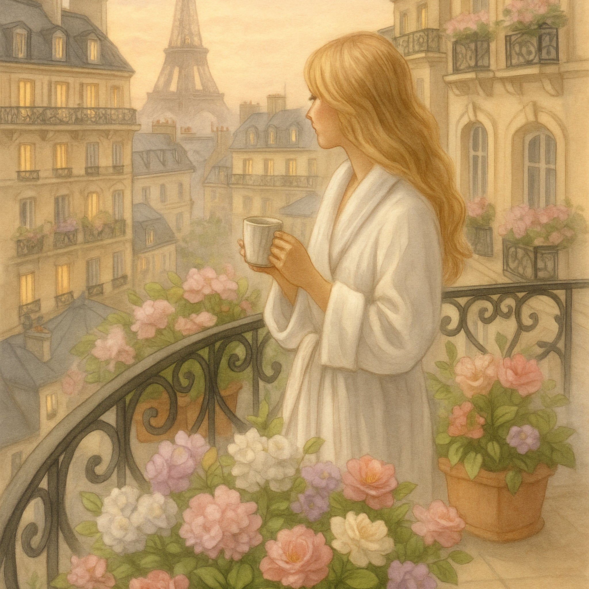 Paris Wall Art Bundle – Set of 3 Printable Posters | Elegant Parisian Decor for Bedroom, Kitchen & Office